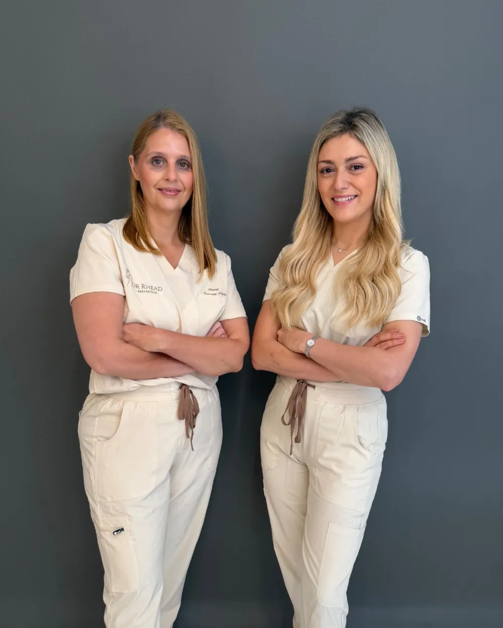 Dr Pam Rhead and Nurse Gemma Jones of Dr Rhead Aesthetics in Dollingstown.